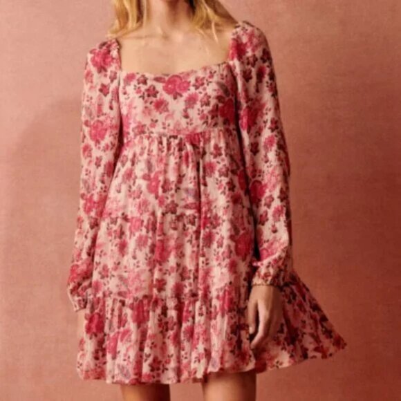 Sezane Dresses & Skirts - Sezane Joyce Dress Doha Rose - Size 44